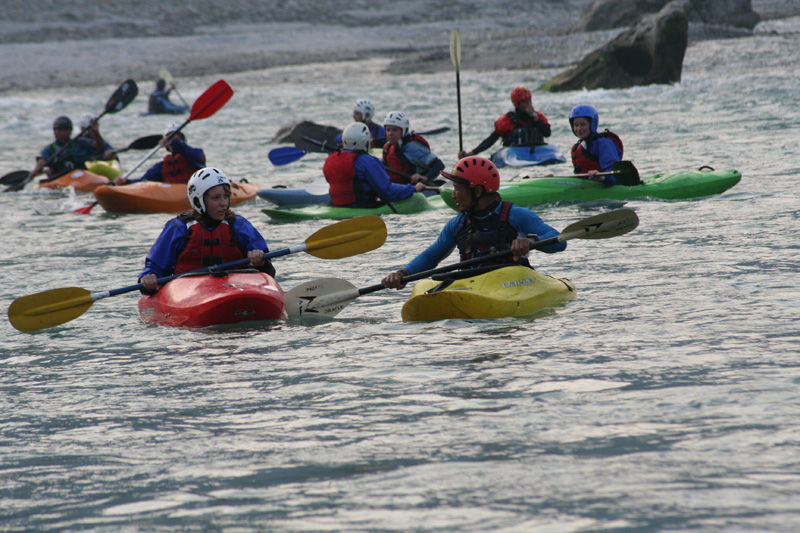 Kayaking Nepal Seti School